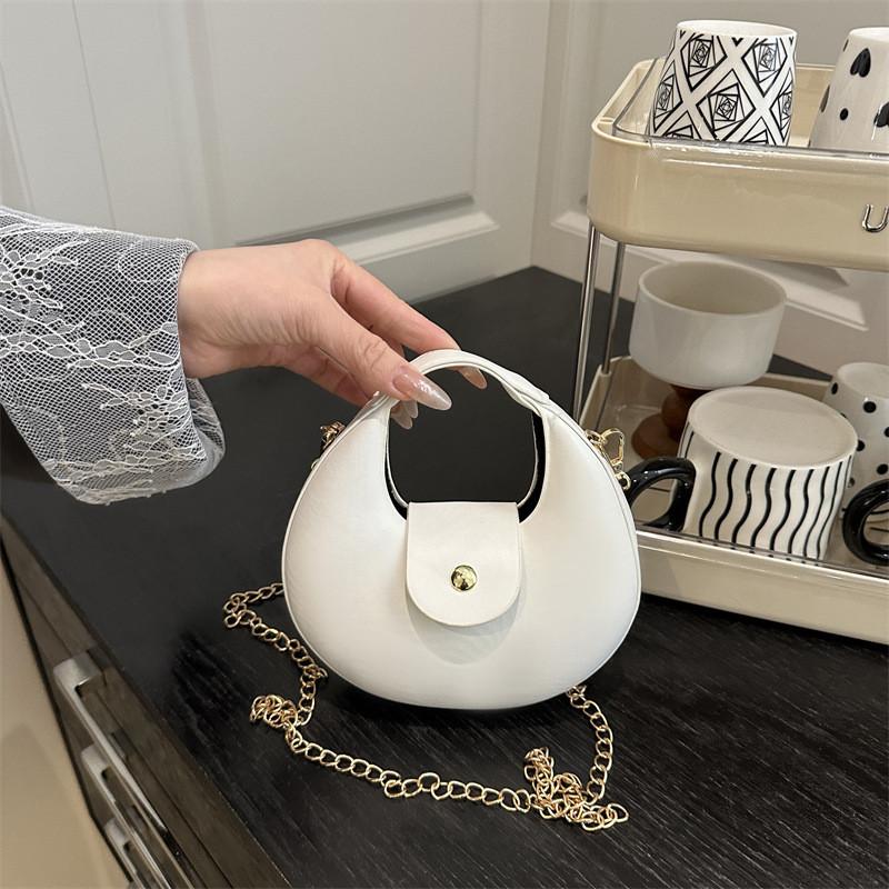 Девочки Сумка-кроссбоди в форме пельменя на цепочке с магнитной застежкой для повседневной моды