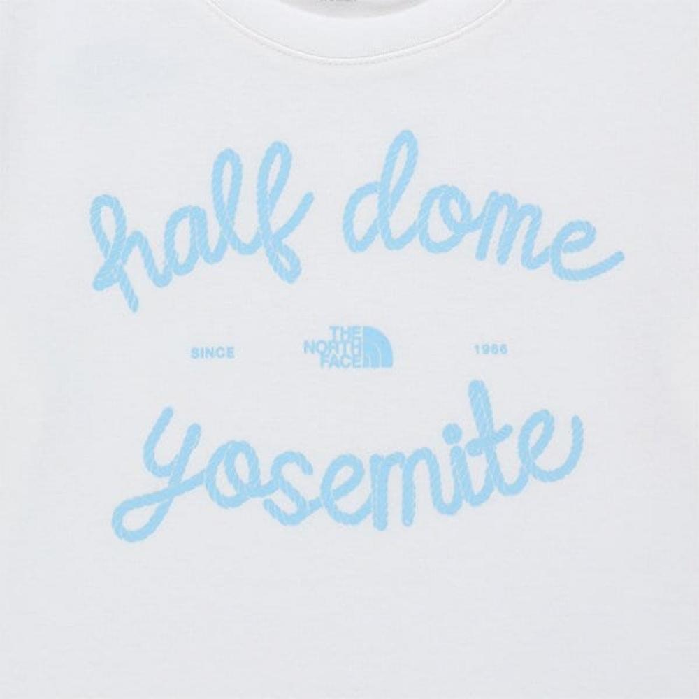 The North Face Women Half Dome Tee Wht Nt7us31k