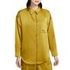 Спортивная рубашка-поло оверсайз однотонная с карманом женская tops IM0576-322