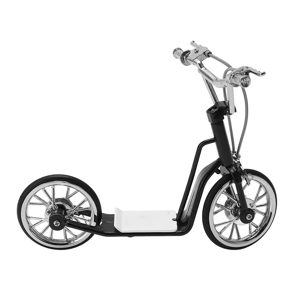 Игрушки для самокатов 13x16,5 см 5,1x6,5 дюймов Яркие самодельные сплавные материалы Черные миниатюрные игрушки для самоката