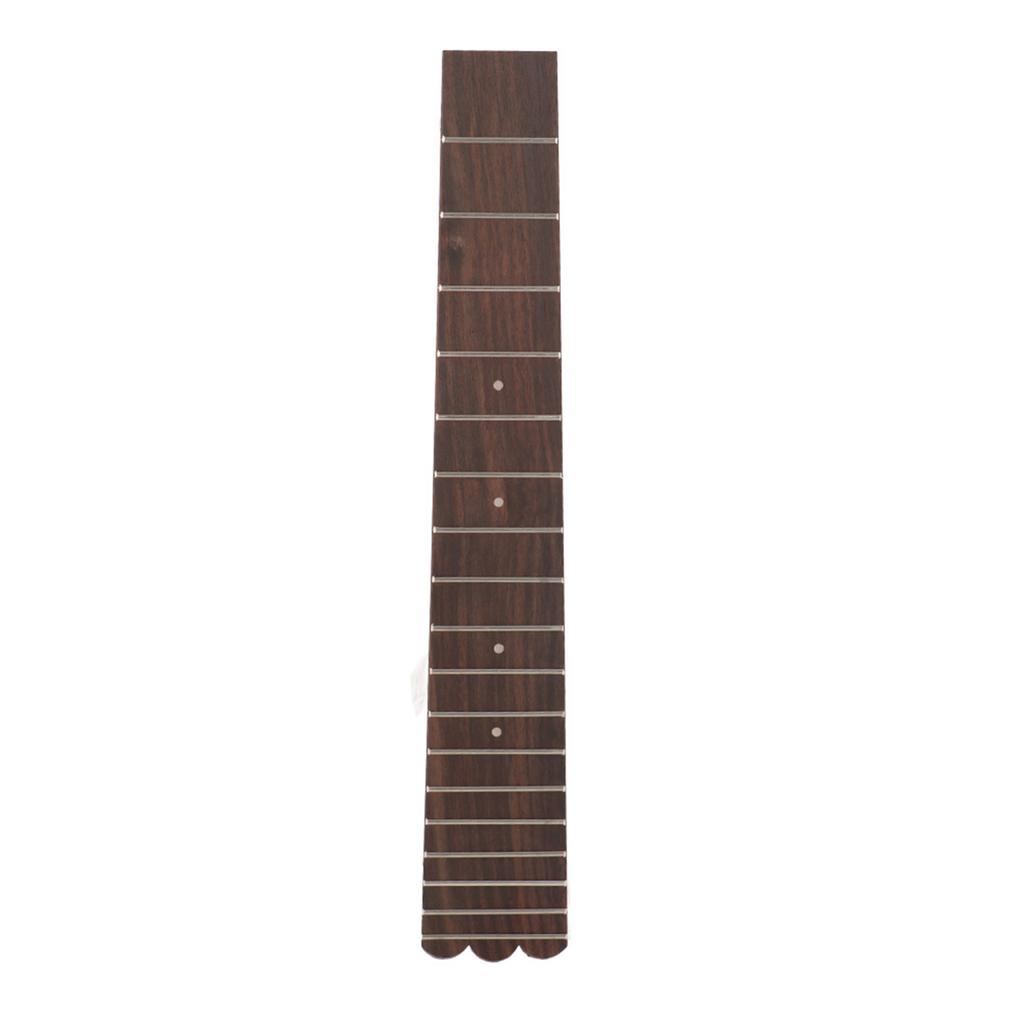 26 Inch Ukulele Rosewood Wood Fretboard Fingerboard 18 Frets
