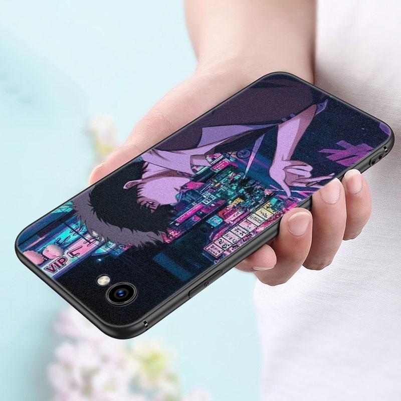 Чехол для телефона «Космический ковбой Бибоп» для Apple iPhone 14 13 12 Mini 11 Pro Max 7 8 XR X XS 7 8 Plus SE 2020 2022, черный мягкий чехол