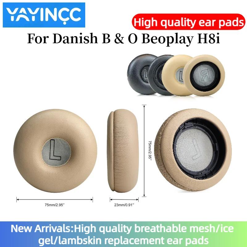YAYINCC Амбушюры для наушников с защелкой Для датских B & O Beoplay H8i Амбушюры Губка Мягкая Подушка из пены Запасные Аксессуары