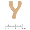 Adhesive MDF Wood Alphabet 5 Cm Letter Y