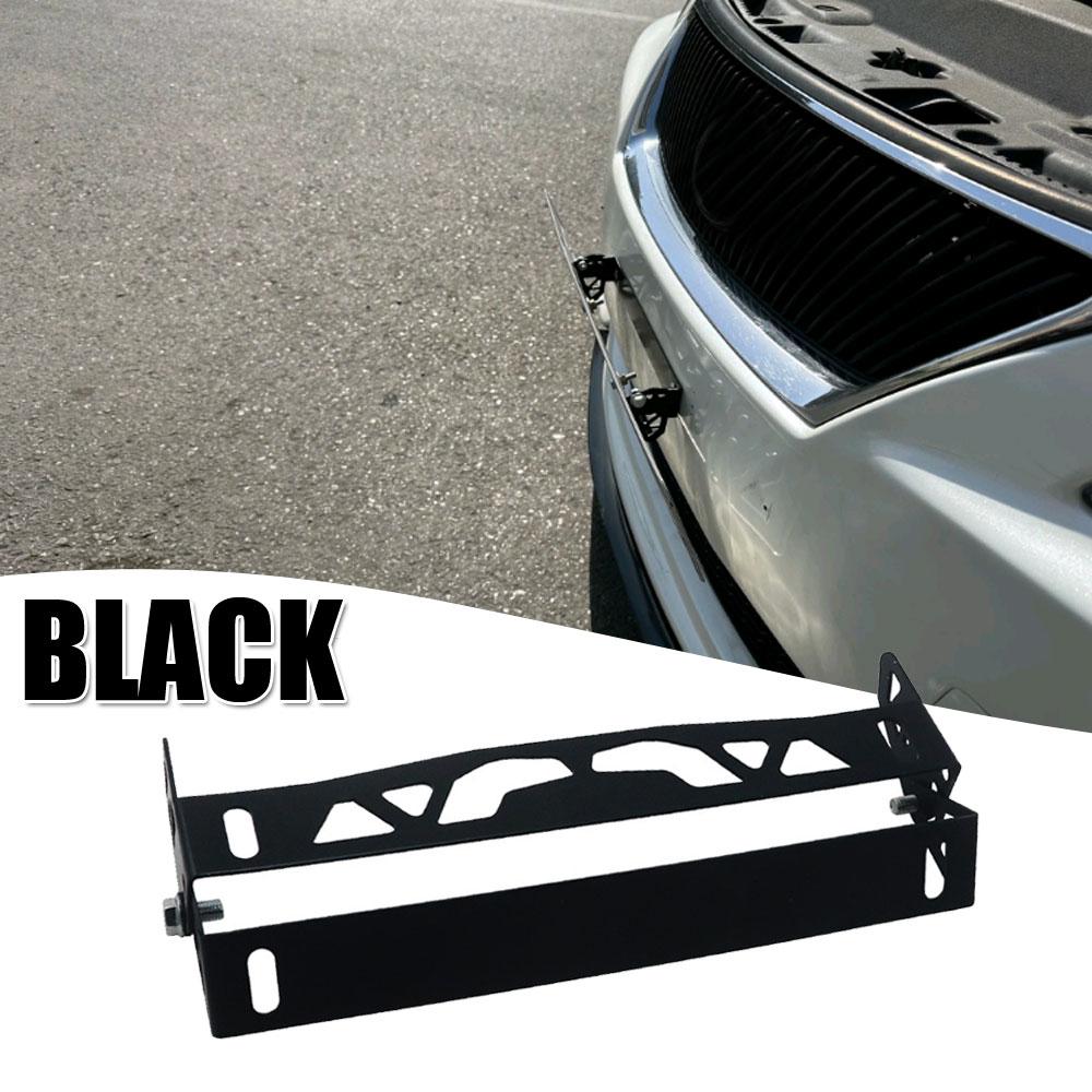 1 шт. универсальная алюминиевая рамка номерного знака для стайлинга автомобиля, регулируемая рамка номерного знака, держатель бирки, внешние аксессуары для автомобиля