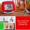 Точный шагомер, встроенный зажим, шагомер, шагомер, ЖК-дисплей, многофункциональный для мужчин, женщин, детей, взрослых, пожилых людей