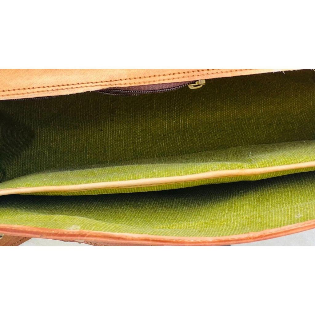 Кожаный портфель Винтажный мужской мессенджер Наплечная сумка для ноутбука