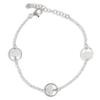 [R4030] - Silver 'Tree of Life' Silver Bracelet (rhodium) - 10 Mm