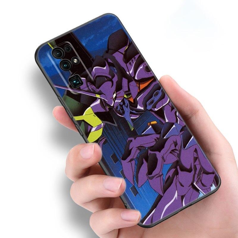 Чехол для телефона Anime Girl Mech для Huawei Honor 60 50 SE 30S Mate 30 20 10 Lite 40 Nova 9 8 Pro Y60 8i 7i 7SE 5T Premium Black Cover