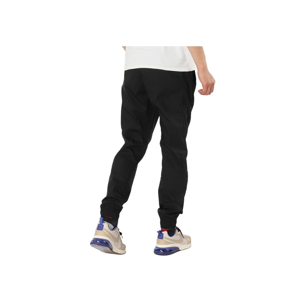Nike Спортивная одежда Твердые тканые джоггеры Мужские штаны Черные 928001-010