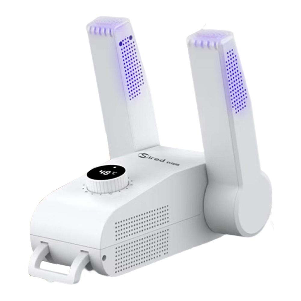 Сушилка для обуви, дезодорирующая сушка, осушитель, 360 градусов, умная электрическая сушилка для обуви, фиолетовый светильник, антибактериальная быстрая сушилка, нагреватель