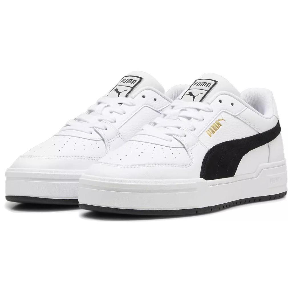 Puma Кеды Ca Pro Leather Низкие для скейтбординга Унисекс Белый Черный 387327-11