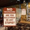 Винтажная металлическая табличка «Посторонним вход воспрещен» Настенный декор для сада, гаража, фермы