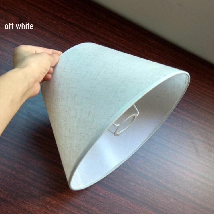 Льняной абажур для настольных, настенных, прикроватных или напольных ламп - Коллекция Feng Hong.