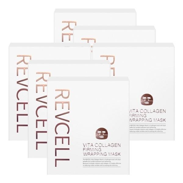 REVCELL Vita Collagen Firming Wrapping Mask Pack 5 Sheets X 6 Boxes_20621618_672009