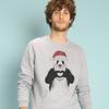 Men's Sweatshirt - SANTA PANDA