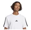 Adidas Футболка с коротким рукавом Essentials 3 Stripes Single Jersey