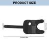 Flexible Wrist Support For Skateboard Ski Protective Gear Abrasion Resistant Fabric Secure Closure