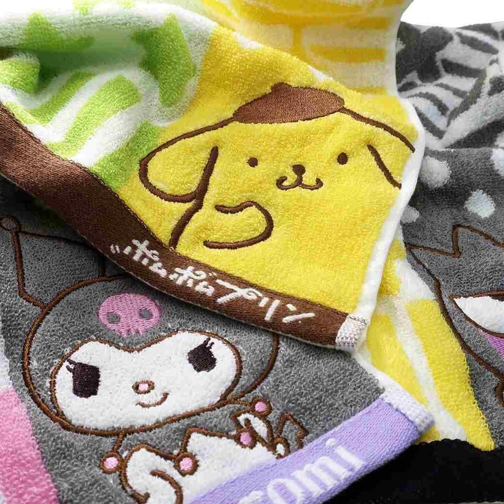 Marushin Face 34 X Sanrio Chambre 3005054000 Towel, Approx. 80cm, Badtz-Maru, Badtz-Maru,