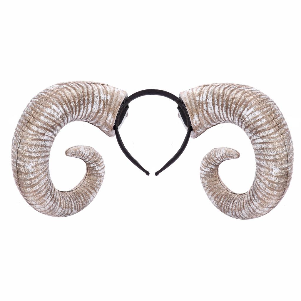 Ox Horn Headband for Womens Girls Daily Wearing Party Fancy Dress Cosplay Hair Accessories