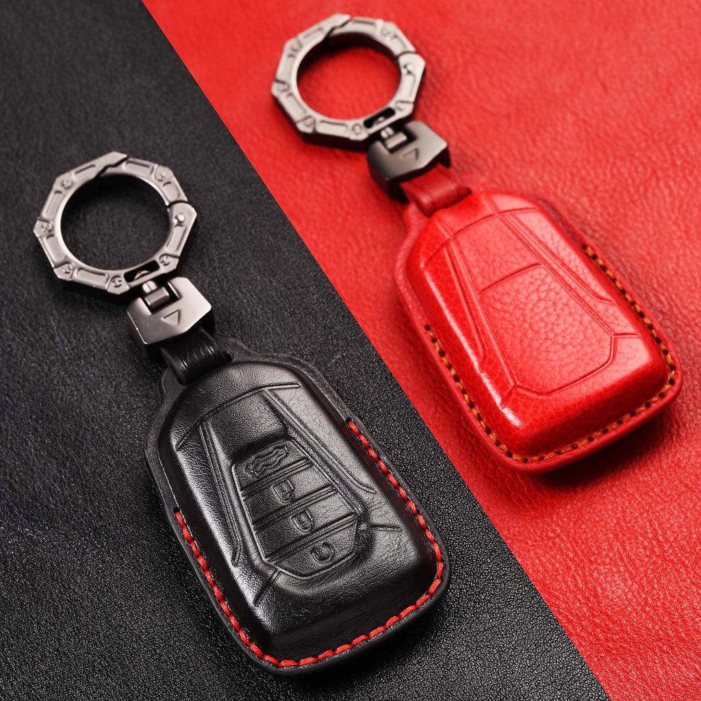 Applicable To Jiangxi Isuzu Mux Nomad D-MAX Pickup, Ruimai Lingtuo Car Key Bag Cover Leather