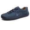 Большие размеры Мужские модные мягкие туфли Wild Breathable Hollowed Casual Leather Shoes Shoes Summer Driving Shoes