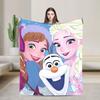Холодное сердце 2 Эльза Анна Мультяшное одеяло Качественное Мягкое Теплое Плед Зима Детское Диван Кресло Принт Покрывало