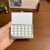 24/36/48 Grid Travel Watercolor Pigment Packing Box Portable Art Supplies Outdoor Sketching Watercolor Painting Palette Cases