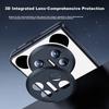 Phone Case for Huawei Mate X5, for Huawei Foldable Screen Phones, Matte Electroplated Anti-Drop Ultra-Thin Shockproof Case with Panda Ear for Me