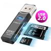 Мини-кардридер USB2.0 2 в 1 для ПК Micro SD TF устройство чтения карт памяти адаптер для записи нескольких карт флэш-накопитель аксессуары для ноутбуков