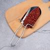 1 2pcs Stainless Steel Foldable Gardening Shovel Spade Transplant Tool Strong Handle for Flower Bed and Emergency Outdoor Use