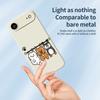 For iPhone 17 Air Case Three Animal Dolls Pattern Printing Straight Edge TPU Phone Back Cover