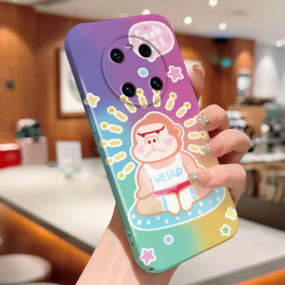 All-inclusive Film Phone Case Cartoon Fashion Design Hard Shell Full Cover Camera Protection Case for iPhone Huawei Honor Vivo Google