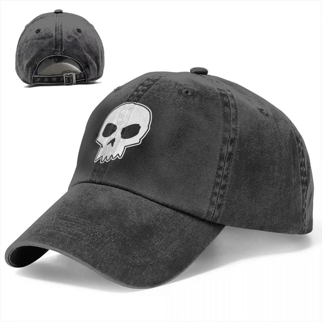 Sids Skull Logo Toy Story Men Women Baseball Caps Distressed Washed Caps Hat Retro Outdoor Running Golf Adjustable Cap
