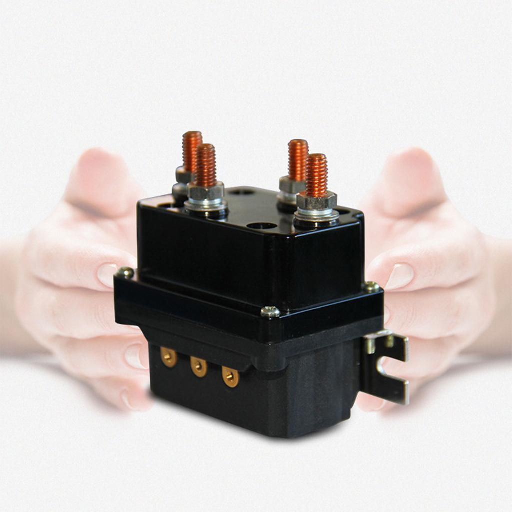 Универсальный 250A 12 Вольт лебедка соленоид контактор реле лебедка кулисный переключатель большой палец для 5000lbs-7000lbs квадроцикл UTV 4WD лебедки