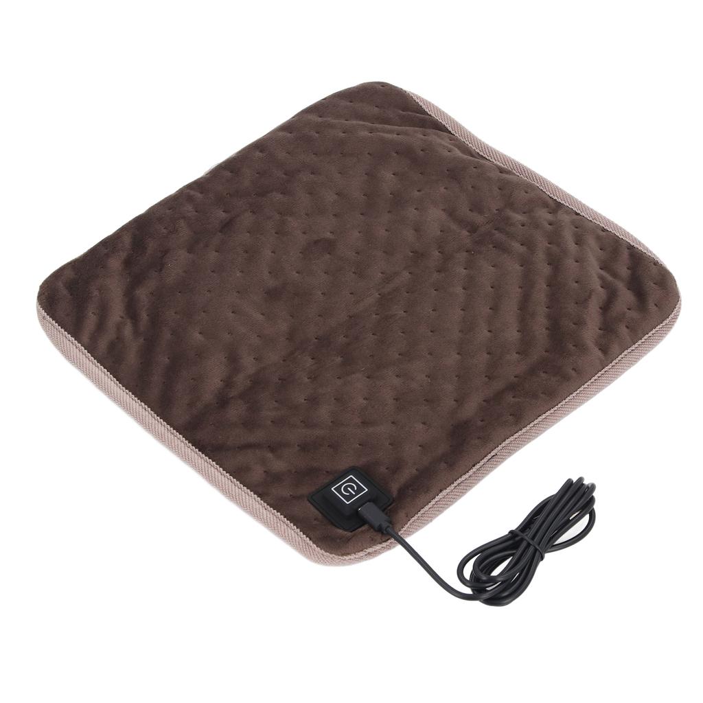 Heated Blanket Electric Throw USB 5W Soft Synthetic Fiber 3 Gear Electric Heating Blanket with 5ft Cable for Keeping