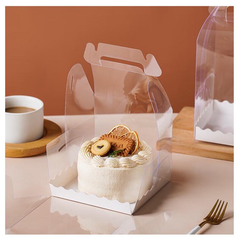 Креативная прозрачная коробка для торта