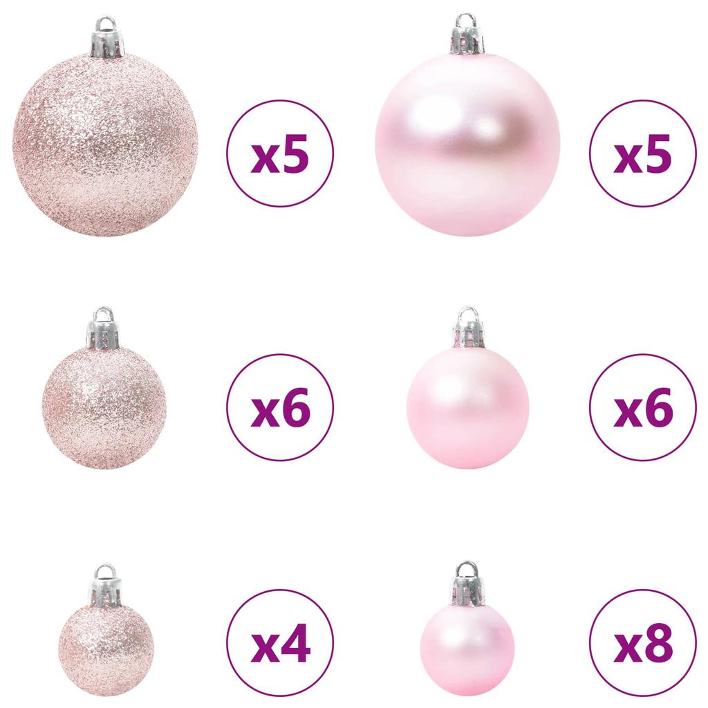 Artificial Christmas Tree White 150 cm PVC and Steel