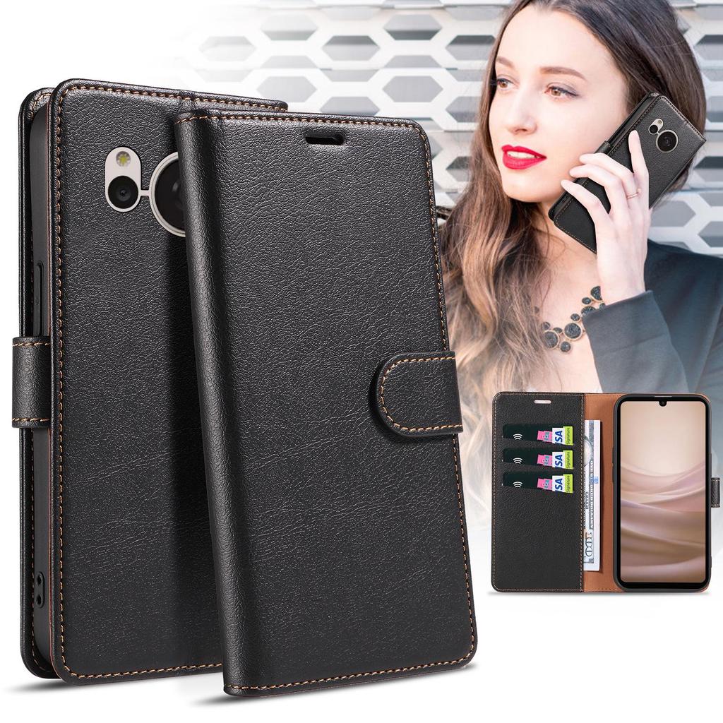 Кожаный чехол для Aquos Sense 8, защитный чехол Arrows WE Bracket - новый чехол для мобильного телефона, подходящий для вашего устройства.