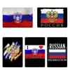 Флаг России Краска Гранж Дизайн Металлическая Вывеска Индивидуальные Таблички Железо Клубный Мурал Жестяная Вывеска Постер