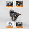 Support Casters Adjustable Support Casters With Brakes And 360° Swivel Design For Furniture 30*16*6cm Storage Rack Base