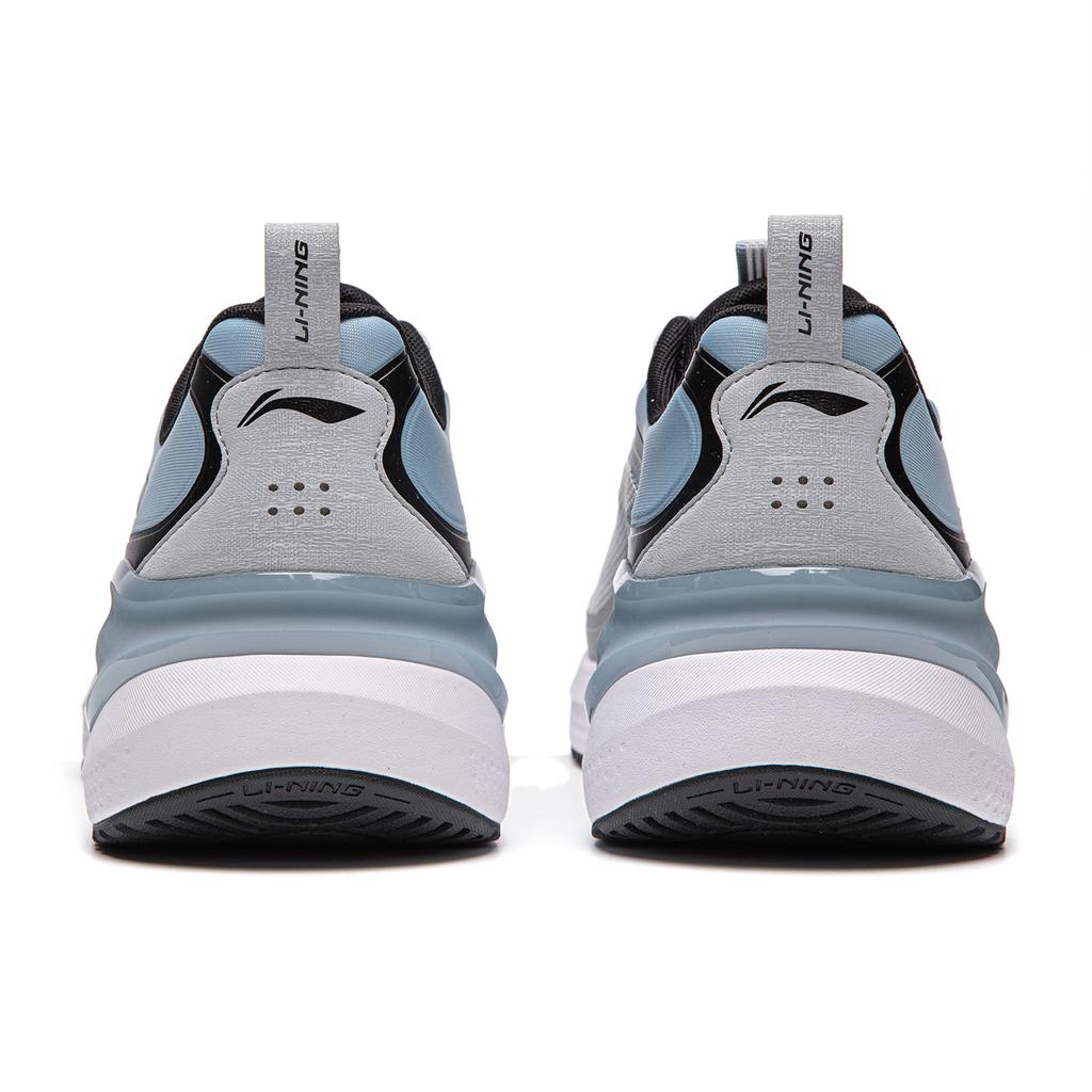 Li Ning Eazgo V2 Низкие Повседневные Беговые Кроссовки Мужские Серый Синий ARSU001-5