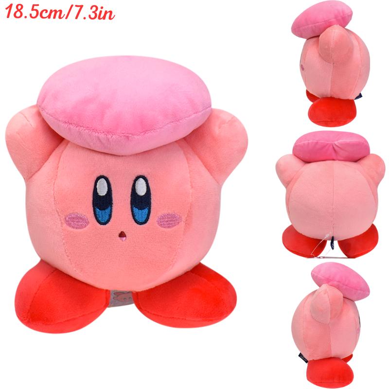 Star Kirby Kawaii Soft Plush Toys Cute Anime Kirby Waddle Dee Doo Stuffed Animals Plushies Peluche Dolls Birthday Gifts Kids