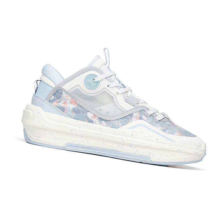 Anta C37 2.0 Ткань Синтетическая кожа Нескользящие Износостойкие Кроссовки для скейтбординга Женские Кроссовки Серо-Синие 922228082-5