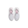 Nike Flex Runner 2 BP Кроссовки для бега с круглым носком, на шнуровке, дышащие, прочные, с низким верхом, детские, белые/розовые DV9000-100