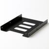 Металлический адаптер-кронштейн 2,5" SSD/HDD на 3,5" для монтажа в корпус ПК, держатель для жесткого диска