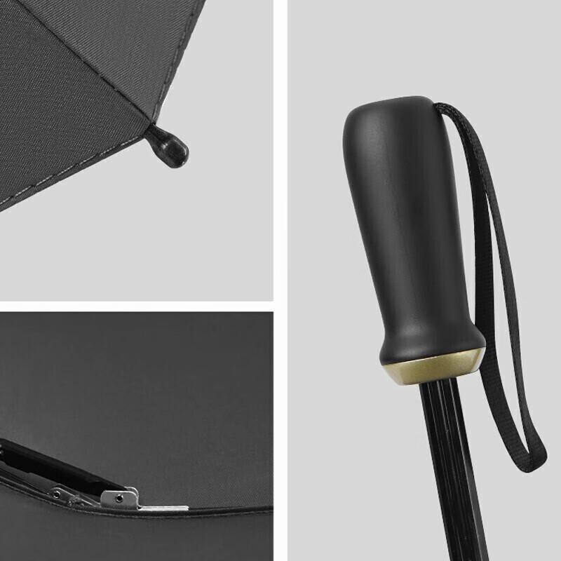 Meidu 10-Rib Reinforced Large Windproof Umbrella