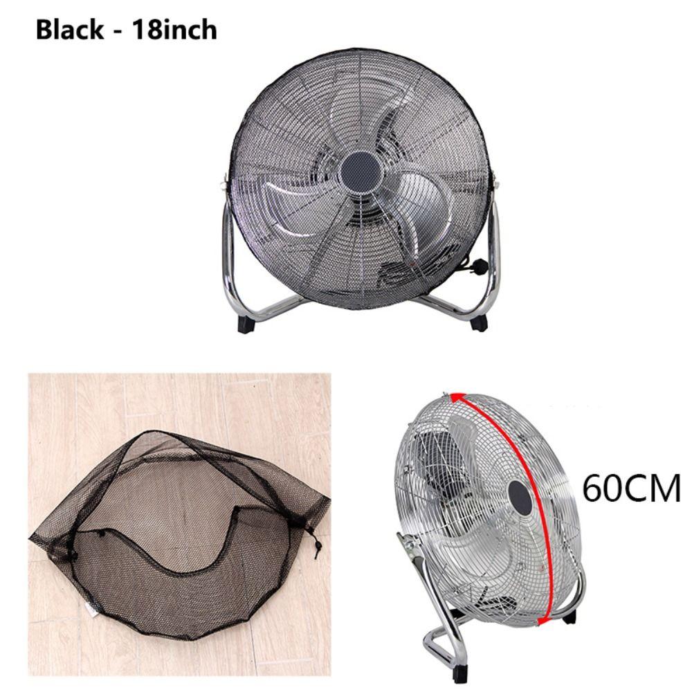 Breathable Mesh Floor Fan Protective Cover Washable Fan Cover Pet Safe Fan Guard Home