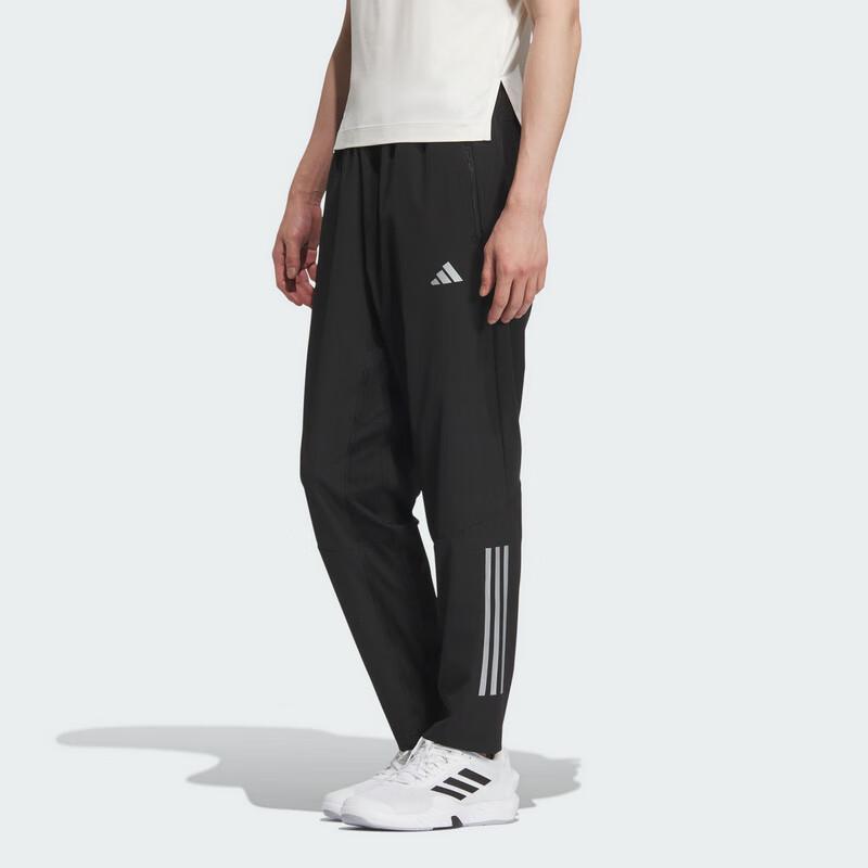 adidas Мужские тканые спортивные штаны с 3 полосками