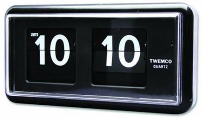 Настенные часы TWEMCO черные QT-30